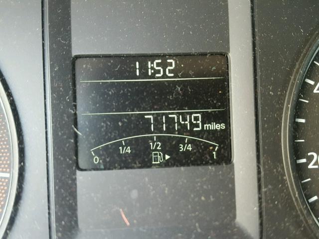 3VW2K7AJ9DM241221 - 2013 VOLKSWAGEN JETTA BASE GRAY photo 8