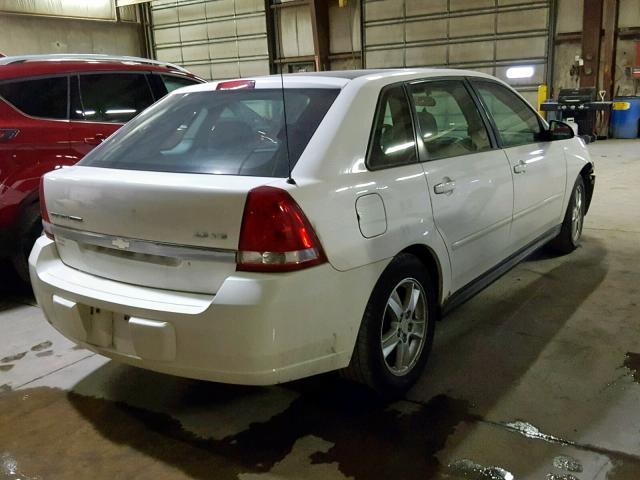 1G1ZT64894F212358 - 2004 CHEVROLET MALIBU MAX WHITE photo 4