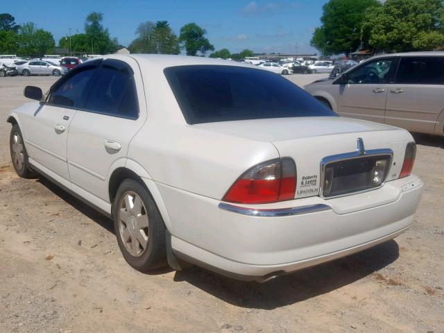 1LNHM86S44Y656784 - 2004 LINCOLN LS CREAM photo 3