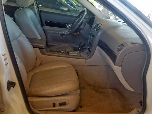 1LNHM86S44Y656784 - 2004 LINCOLN LS CREAM photo 5