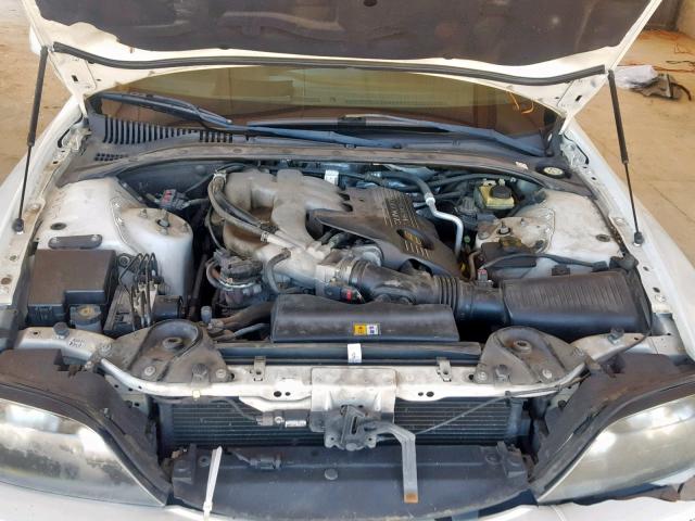 1LNHM86S44Y656784 - 2004 LINCOLN LS CREAM photo 7