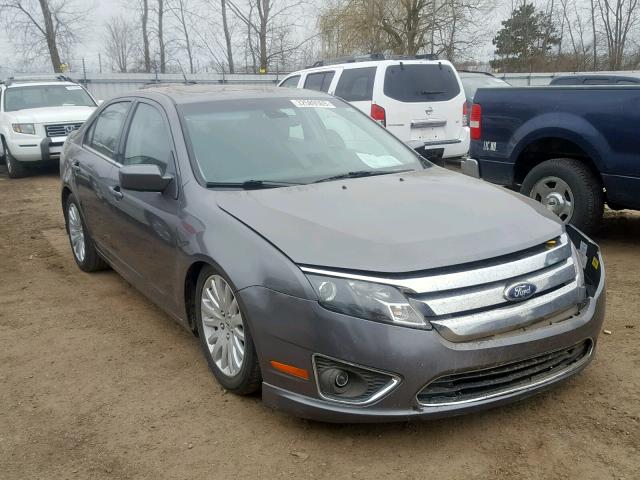 3FADP0L3XBR127592 - 2011 FORD FUSION HYB GRAY photo 1