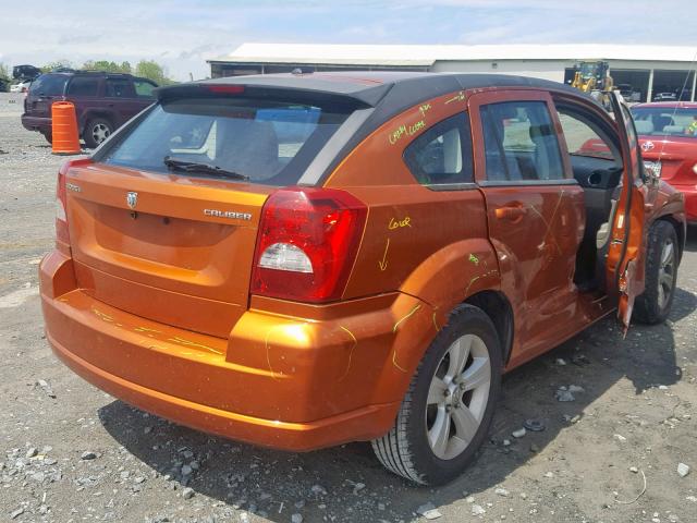 1B3CB3HA4BD120936 - 2011 DODGE CALIBER MA ORANGE photo 4