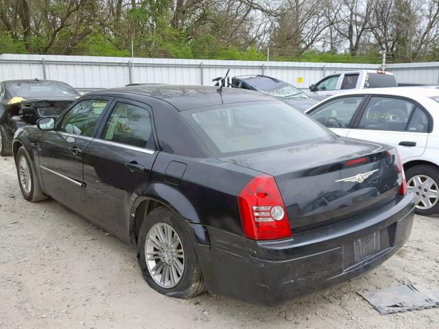 2C3LA43R18H260379 - 2008 CHRYSLER 300 LX BLACK photo 3