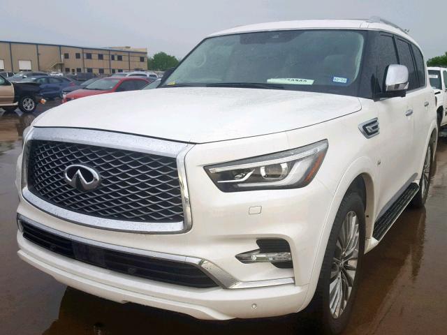 JN8AZ2NEXJ9192152 - 2018 INFINITI QX80 BASE WHITE photo 2