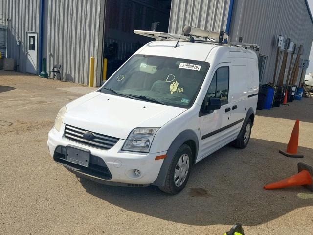 NM0LS7BN9DT139991 - 2013 FORD TRANSIT CO WHITE photo 2