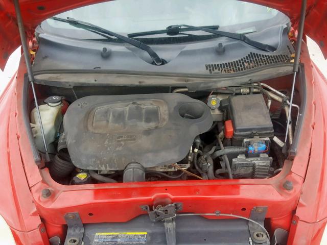 3GNCA23BX9S549687 - 2009 CHEVROLET HHR LT RED photo 7