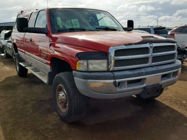 1B7KF23641J526789 - 2001 DODGE RAM 2500 RED photo 1