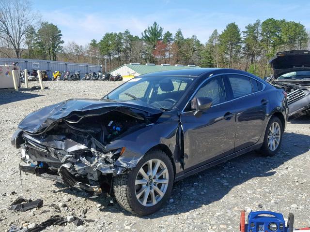 JM1GJ1U55G1471699 - 2016 MAZDA 6 SPORT GRAY photo 2