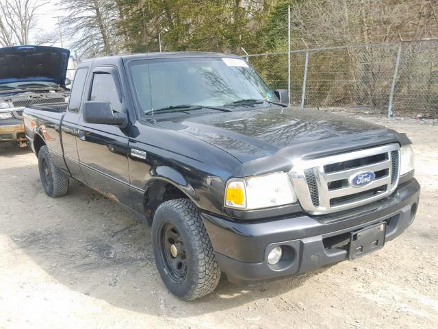 1FTKR1ED4APA04982 - 2010 FORD RANGER SUP BLACK photo 1