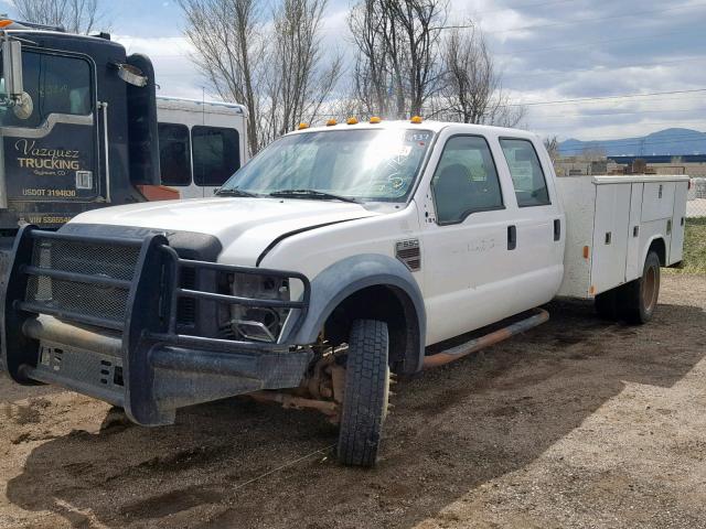 1FDAW57R79EA40155 - 2009 FORD F550 SUPER TWO TONE photo 2