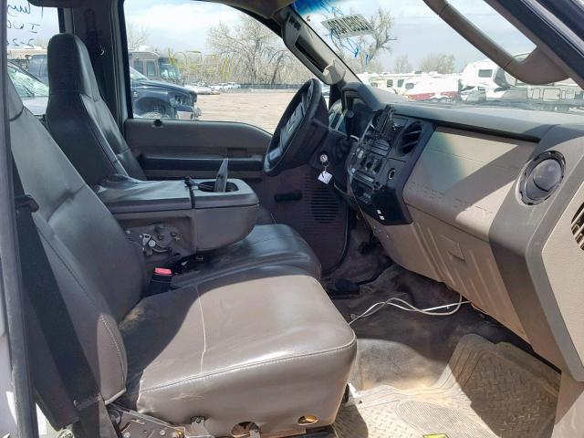 1FDAW57R79EA40155 - 2009 FORD F550 SUPER TWO TONE photo 5