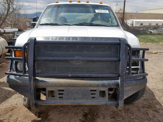 1FDAW57R79EA40155 - 2009 FORD F550 SUPER TWO TONE photo 9