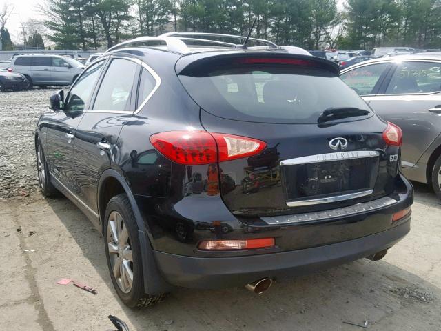 JN1BJ0HR8DM481920 - 2013 INFINITI EX37 BASE BLACK photo 3