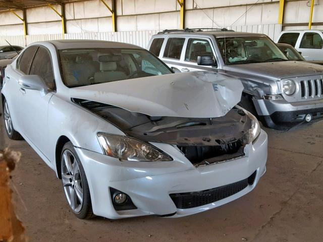 JTHBF5C26B2101096 - 2011 LEXUS IS 250 SILVER photo 1