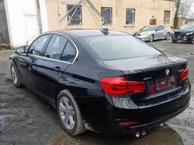 WBA8D9C50JEM34438 - 2018 BMW 330 XI BLACK photo 3