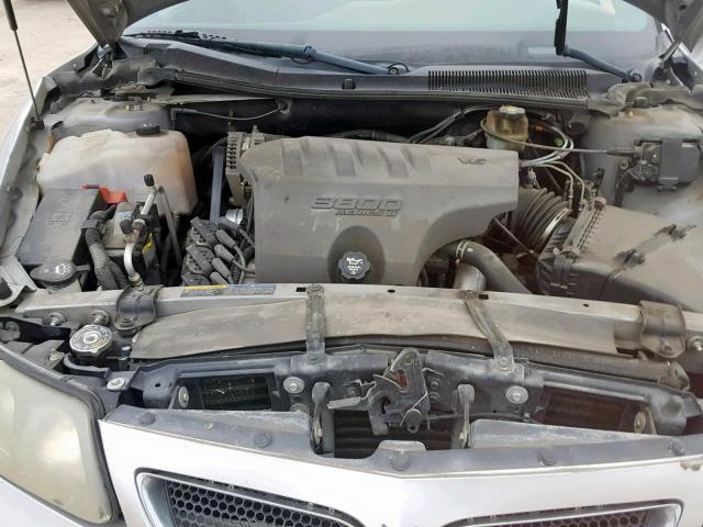 1G2HX52K84U203005 - 2004 PONTIAC BONNEVILLE SILVER photo 7