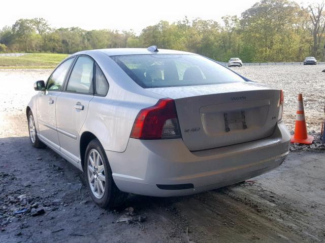 YV1MS382882390424 - 2008 VOLVO S40 2.4I SILVER photo 3