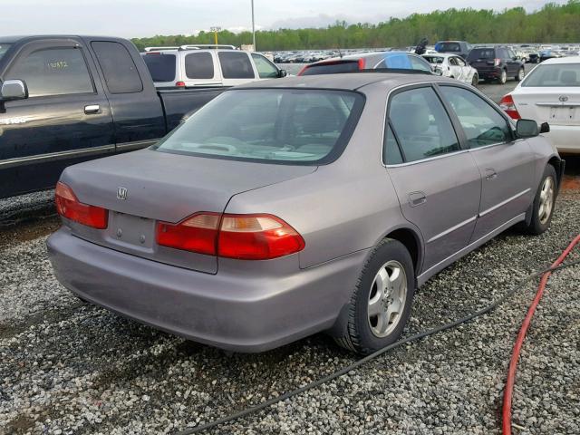 1HGCG1659YA048959 - 2000 HONDA ACCORD EX GRAY photo 4