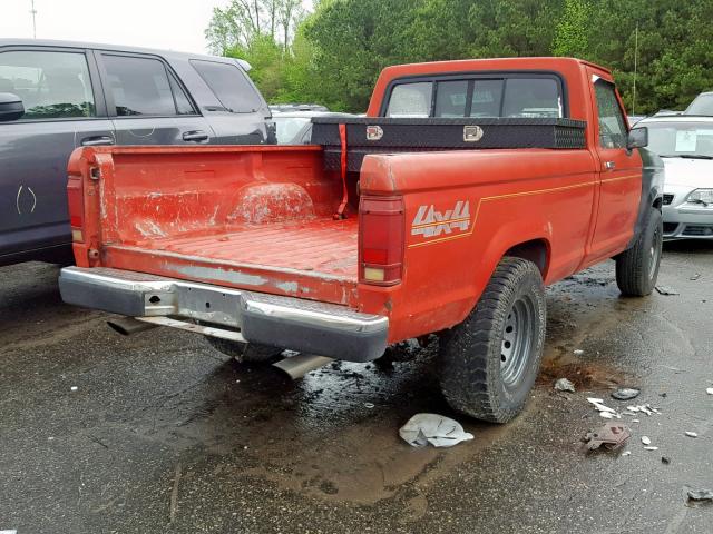 1FTCR11A4GUC57889 - 1986 FORD RANGER BROWN photo 4