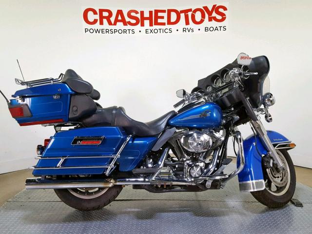 1HD1FCW106Y697540 - 2006 HARLEY-DAVIDSON FLHTCUI BLUE photo 1