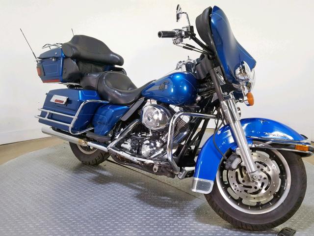 1HD1FCW106Y697540 - 2006 HARLEY-DAVIDSON FLHTCUI BLUE photo 2