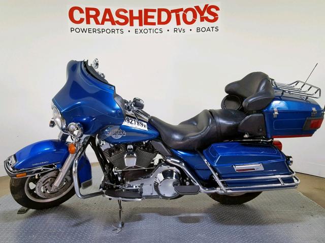 1HD1FCW106Y697540 - 2006 HARLEY-DAVIDSON FLHTCUI BLUE photo 5
