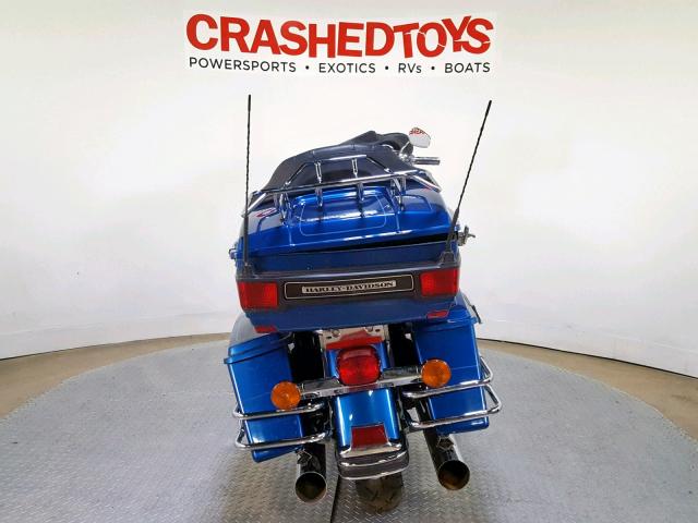 1HD1FCW106Y697540 - 2006 HARLEY-DAVIDSON FLHTCUI BLUE photo 7