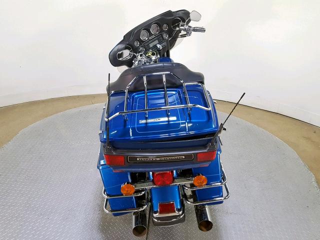 1HD1FCW106Y697540 - 2006 HARLEY-DAVIDSON FLHTCUI BLUE photo 9