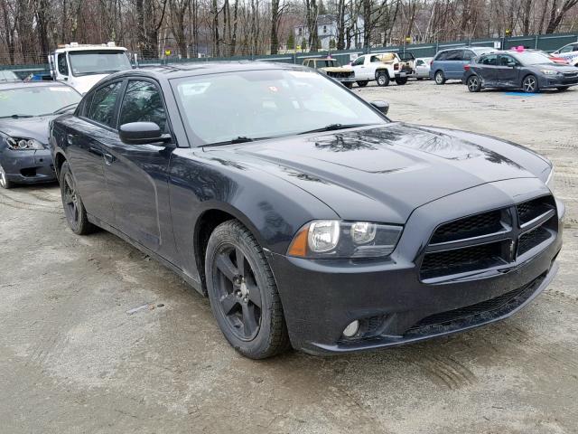 2C3CDXHG7DH546411 - 2013 DODGE CHARGER SX GRAY photo 1