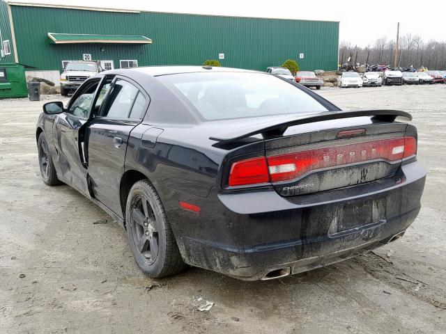 2C3CDXHG7DH546411 - 2013 DODGE CHARGER SX GRAY photo 3