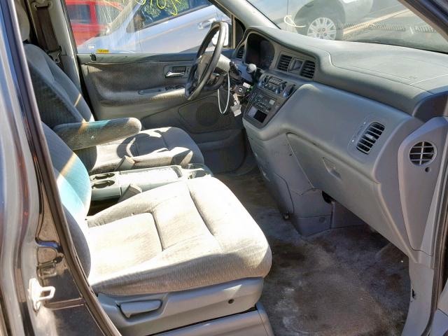 5FNRL18543B024733 - 2003 HONDA ODYSSEY LX BLUE photo 5