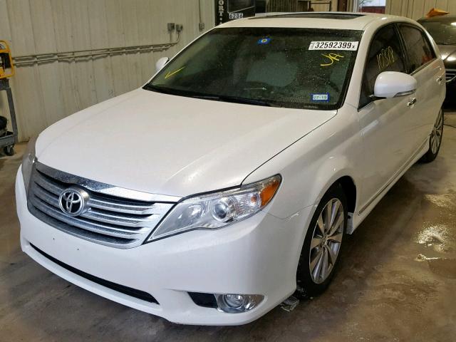 4T1BK3DB3BU423176 - 2011 TOYOTA AVALON BAS CREAM photo 2