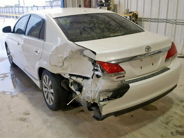 4T1BK3DB3BU423176 - 2011 TOYOTA AVALON BAS CREAM photo 3