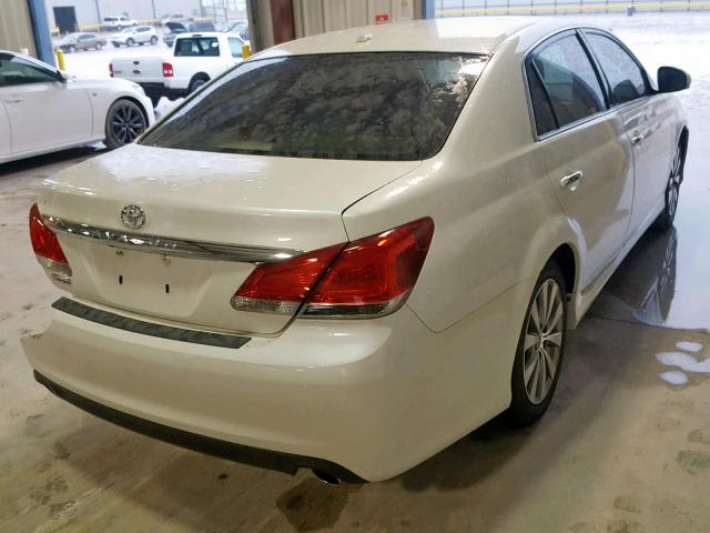 4T1BK3DB3BU423176 - 2011 TOYOTA AVALON BAS CREAM photo 4