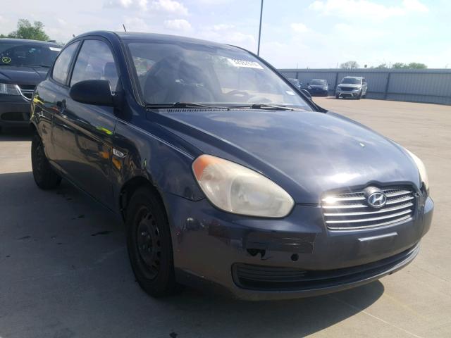 KMHCM36C47U000764 - 2007 HYUNDAI ACCENT GS GRAY photo 1