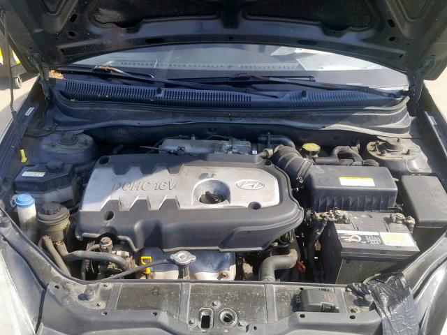 KMHCM36C47U000764 - 2007 HYUNDAI ACCENT GS GRAY photo 7