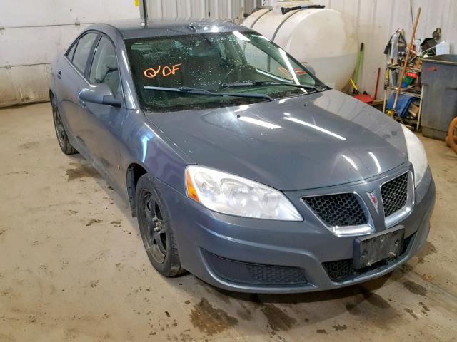 1G2ZJ57B894252596 - 2009 PONTIAC G6 GRAY photo 1