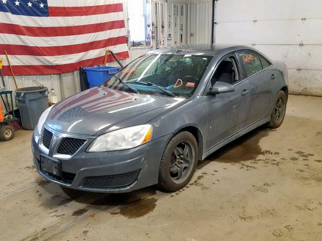 1G2ZJ57B894252596 - 2009 PONTIAC G6 GRAY photo 2