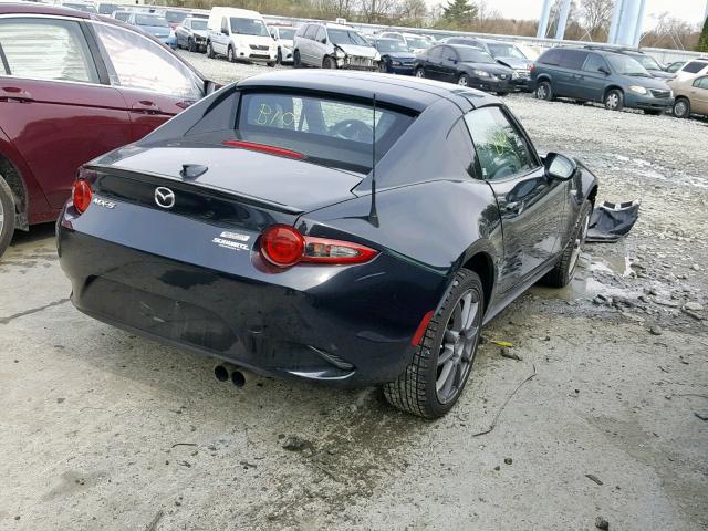 JM1NDAL76H0103024 - 2017 MAZDA MX-5 MIATA BLACK photo 4