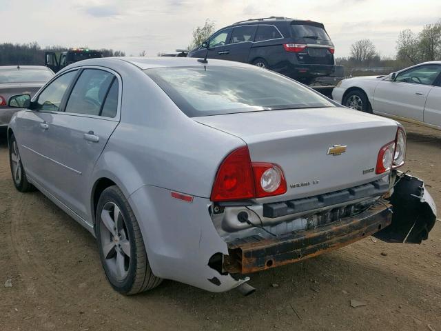 1G1ZC5EU8BF356762 - 2011 CHEVROLET MALIBU 1LT 银色 照片 3