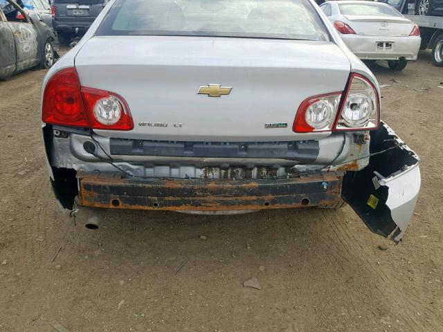 1G1ZC5EU8BF356762 - 2011 CHEVROLET MALIBU 1LT 银色 照片 9