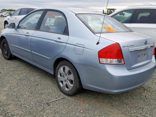 KNAFE122675427385 - 2007 KIA SPECTRA EX SILVER photo 3