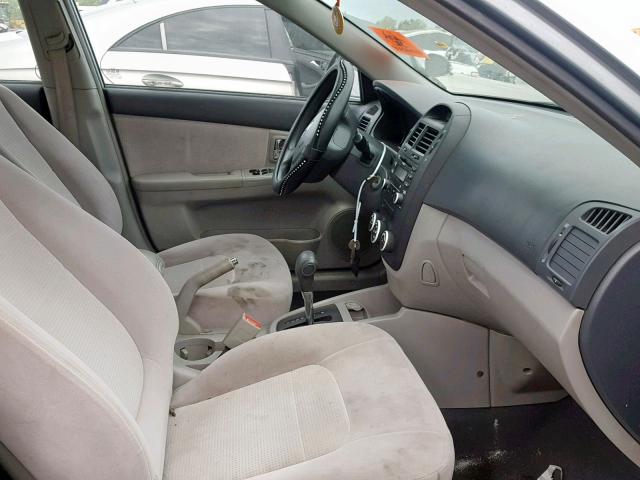 KNAFE122675427385 - 2007 KIA SPECTRA EX SILVER photo 5