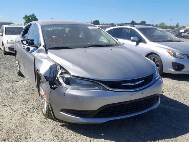 1C3CCCFB4HN505296 - 2017 CHRYSLER 200 LX SILVER photo 1