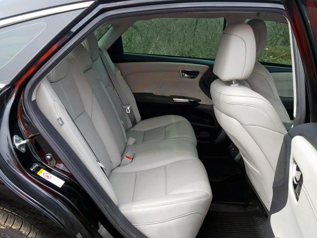 4T1BK1EB8JU272658 - 2018 TOYOTA AVALON XLE BLACK photo 6