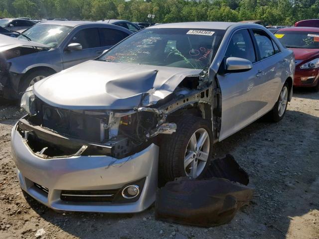 4T1BF1FK1CU168793 - 2012 TOYOTA CAMRY BASE SILVER photo 2