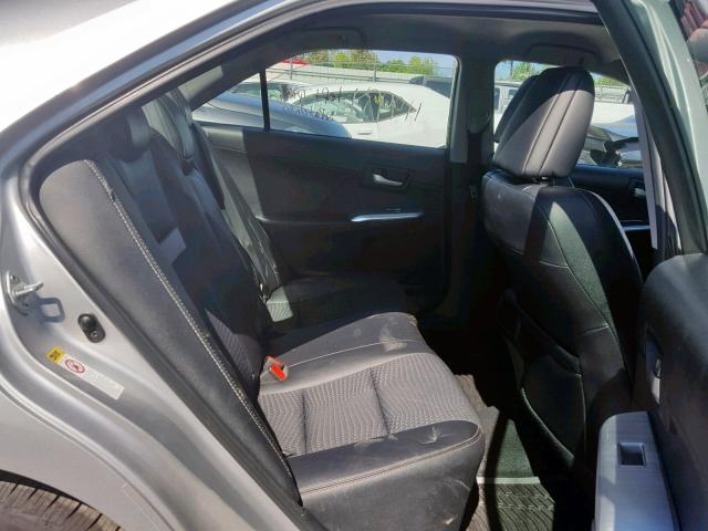 4T1BF1FK1CU168793 - 2012 TOYOTA CAMRY BASE SILVER photo 6