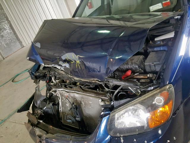 KNAFE222995637682 - 2009 KIA SPECTRA EX BLUE photo 7