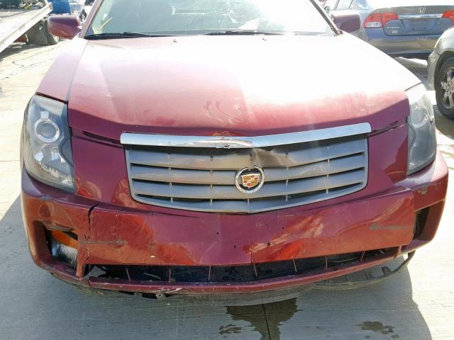 1G6DP577560123222 - 2006 CADILLAC CTS HI FEA BURGUNDY photo 9